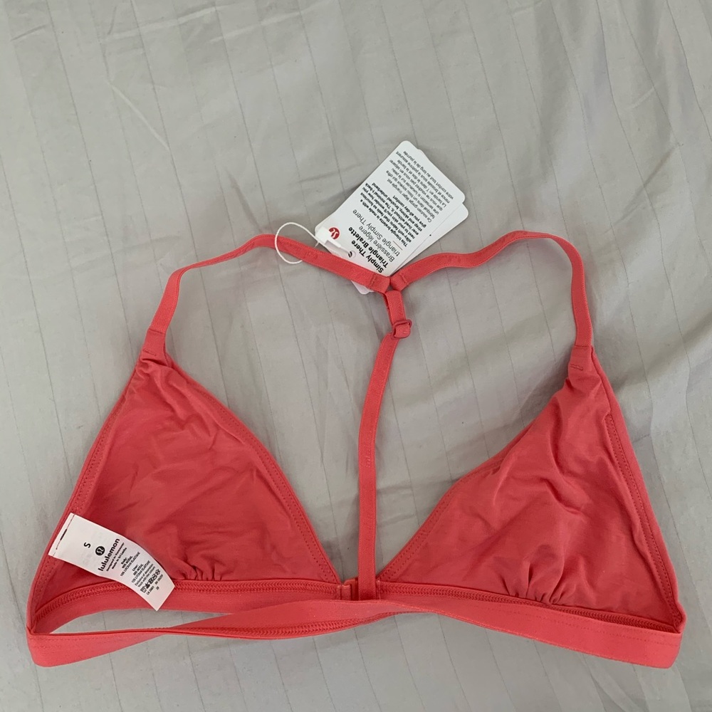 Lululemon Simply There Triangle Bralette - size sm